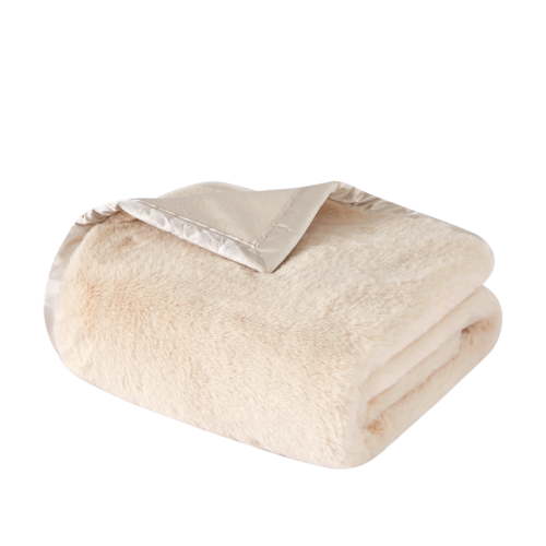 Parent's Choice Satin Trim Baby Blanket - Birch 30" x 40"