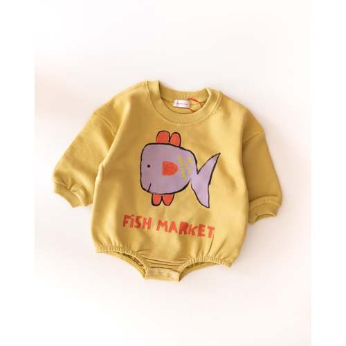 puff romper – Pigeon said please