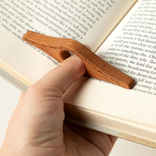 Uncommon Goods | One-Handed Book Buddy | Book Holder
