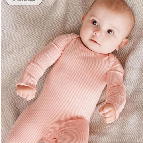 HannaSoft™ Stretch Crescent Zip Sleeper | Hanna Andersson