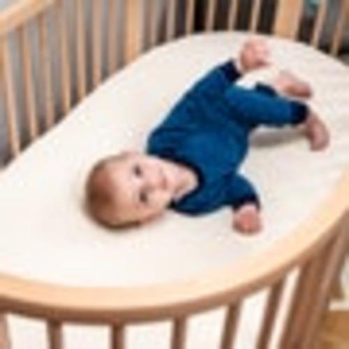 Organic Breathable Oval Crib Mattress (For Stokke Sleepi Bed)