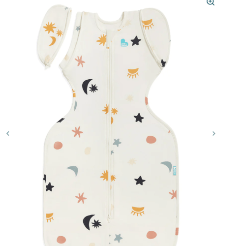 Swaddle Up™ Transition Bag 1.0 TOG Organic Cotton Buff Lunar