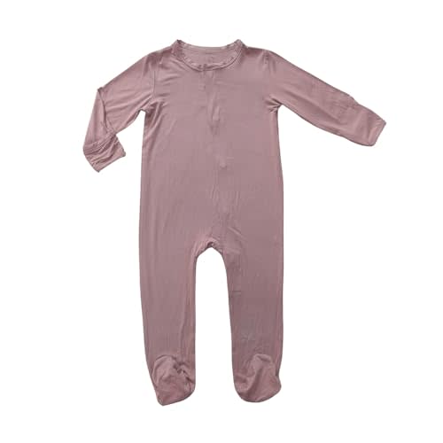 Footie Pajamas - Quick Magnetic Fastener Sleeper for Baby Boy and Girl (0-24 months)