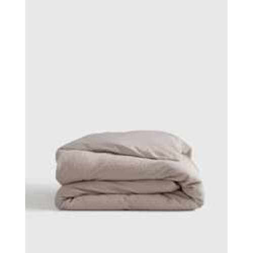 Organic Luxe Waffle Duvet Cover in Espresso