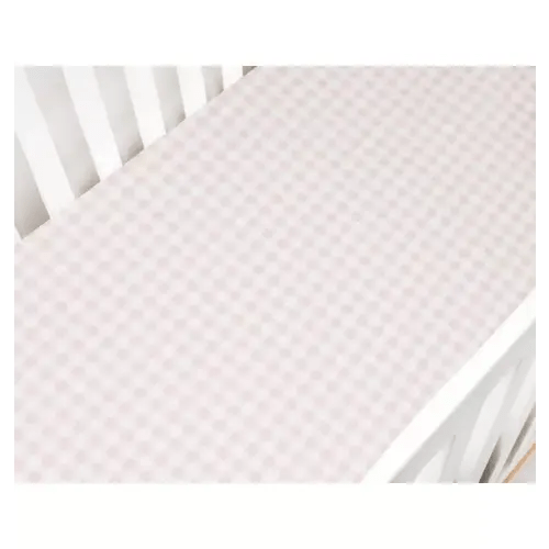 Brands We Love Picnic Gingham Crib Sheet - Pink by Janie and Jack