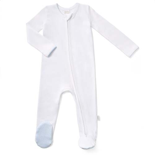 Paty Organic Cotton Zipper Footie