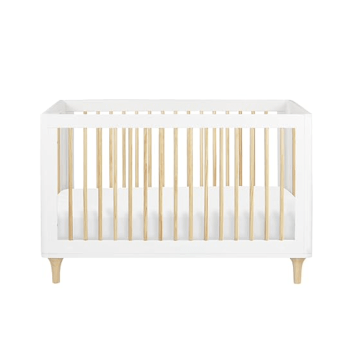 Babyletto Lolly White & Wood 3-in-1 Convertible Crib