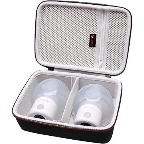 XANAD Hard Case for Momcozy S12 Pro / S12Pro / S9 / Momcousy Wearable Breast Pump Suitable for Storage