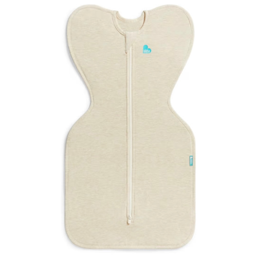 Love to Dream Swaddle UP, Sleep Sack 0-3 Months, Self-Soothing, Improves Sleep, Snug Fit Helps Calm Startle Reflex, Baby Essentials Must Haves Newborn, 1.0 TOG, 8-13 lbs, Oatmeal