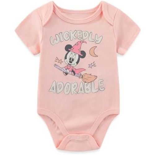 Disney Minnie Mouse Baby Girls Halloween Bodysuit for Newborn and Infant
