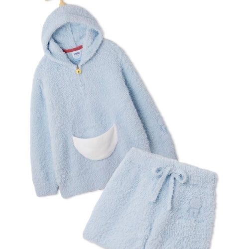 [Doraemon] Women's Gelato Hoodie & Shorts Set