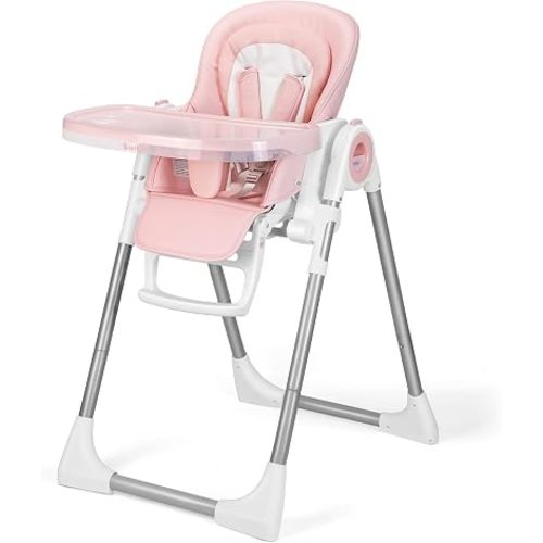 Babilous Baby High Chair, 4-in-1 Foldable