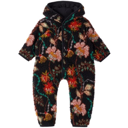 Baby Black Fluffy Firefly Jumpsuit