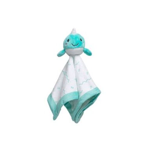 Pearhead Plush Lovey Crib Toy - Narwhal