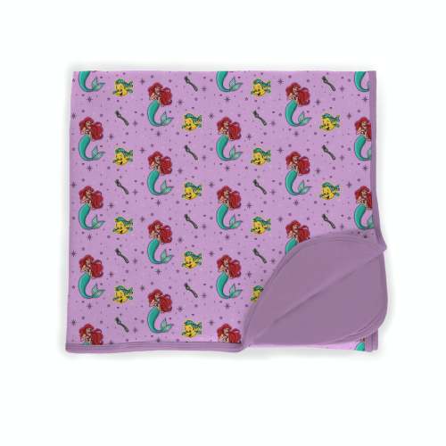 Coral Kingdom Cutie Bamboo Blanket *RTS* – Six Southern Babes