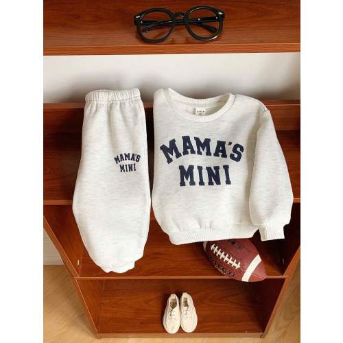 SHEIN 2pcs/Set Baby Boy/Girl Cute Letter Print Long Sleeve Sweatshirt And Elastic Waist Pants Set, Unisex Baby Clothes, Baby Winter Clothes | SHEIN USA