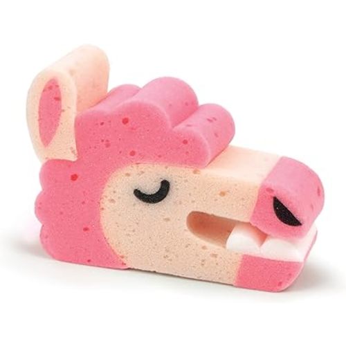 Genuine Fred Bath Biters, Children's Bath Sponge, Llama