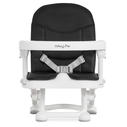 Dream On Me Munch N Go Booster Seat, Lightweight Compact Fold Travel Booster Seat, 3-in-1 Convertible, Three Level Height and Tray Adjustment