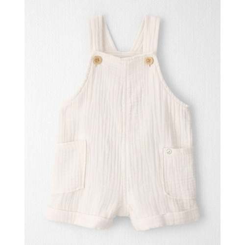 Baby Organic Cotton Gauze Shortalls - Little Planet | Carter's