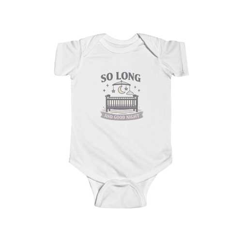 Pop Punk Baby Bodysuit | So Long and Good Night Emo Nursery Clothes