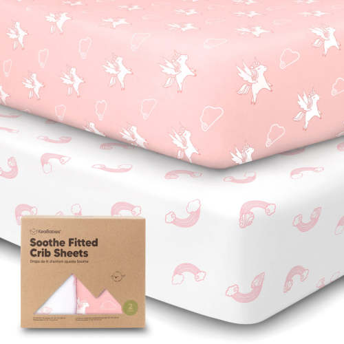 Soothe Fitted Crib Sheet (Dreamland) DreamLand / 52 x 28