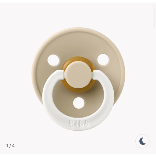 BIBS Colour GLOW Vanilla Pacifier – Bibsworld store US