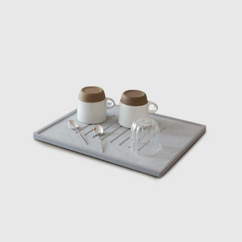 Compact Dish Drying Stone – Fast-Drying Mat | Dorai Home