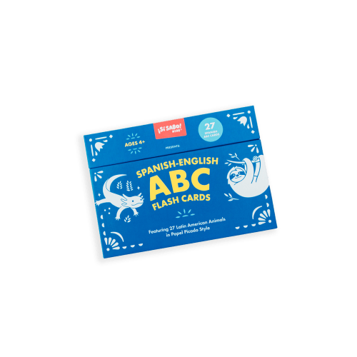 Spanish-English ABC Flash Cards