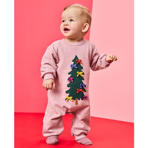 Baby Holiday French Terry Romper