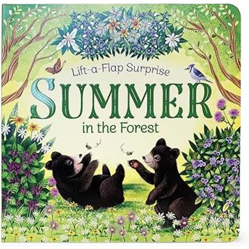 Summer In The Forest Deluxe Lift-a-Flap & Pop-Up Seasons Children's Board Book (Pop-Up Surprise)