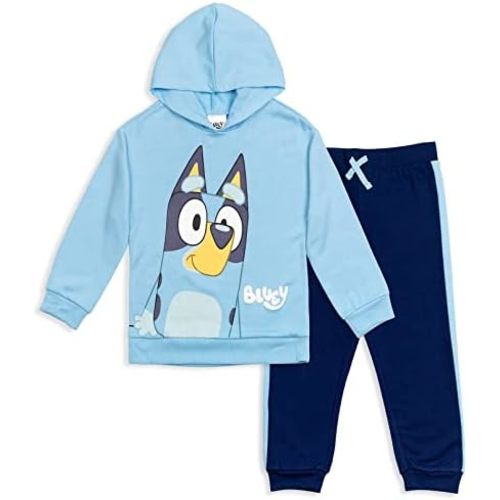 Bluey Fleece Hoodie and Pants Outfit Set Toddler to Big Kid