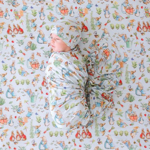 Peter Rabbit™ Swaddle Beanie Set