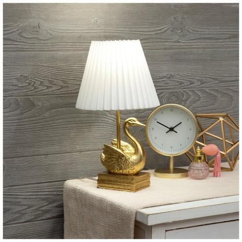 Gold Swan Table Lamp