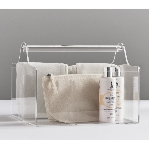 Acrylic Storage - Diaper Caddy