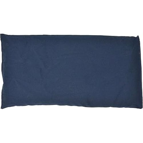 Nature's Approach Basic Herb Pack Rice Heating Pad Microwavable Reusable Heat Pack with Herbal Aromatherapy Fill, Freezer and Microwave Safe for Hot and Cold Therapy, Nighttime Blue