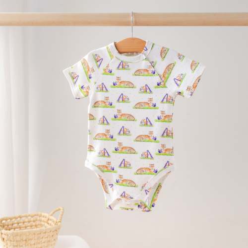 Mascot Mania in Louisiana Organic Cotton Onesie