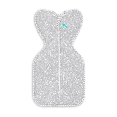 Love to Dream Swaddle UP, Baby Sleep Sack, 1.0 TOG, 5-8.5 lbsm, Self-Soothing Swaddles for Newborns, Get Longer Sleep, Snug Fit Helps Calm Startle Reflex, New Born Essentials for Baby, Gray Stardust