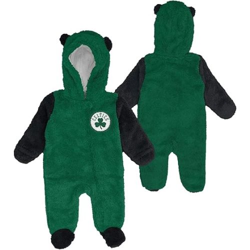 Outerstuff NBA Newborn & Infant Stay Napping Teddy Fleece Bunting Full-Zip Sleeper