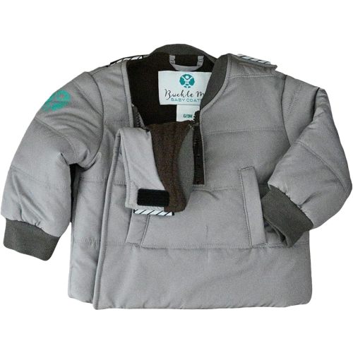 Buckle Me Baby Coats Quick Close Safer Car Seat Winter Jacket/Quick Close Winter Coat for Boy or Girls As Seen On Shark Tank