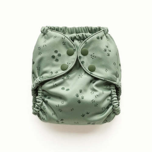 Diaper Outer - Tiny Tracks / Two
