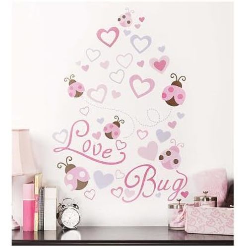 Little Boutique Love Bug Wall Decals