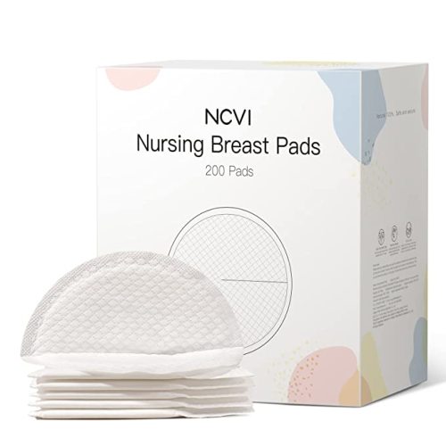 Amazon.com : NCVI Disposable Nursing Pads, Breast Pads for Breastfeeding, 200Count, Portable Nipple Pads for Moms, Stay Dry & Ultra Thin, Leak-Proof, Super Absorbent : Baby