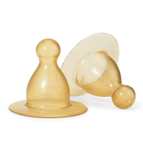 Natursutten Glass Bottle Natural Rubber Nipples (Fast & Slow)