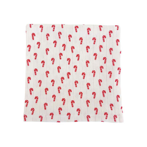 Candy Cane / Organic Pointelle Swaddle – SpearmintLOVE