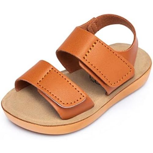 Trary Toddler Sandals for Baby Girls Boys Summer Sandals Cute Kids Shoes Lightweight Open Toe Sandals Beach Holiday Unisex Child Sandals