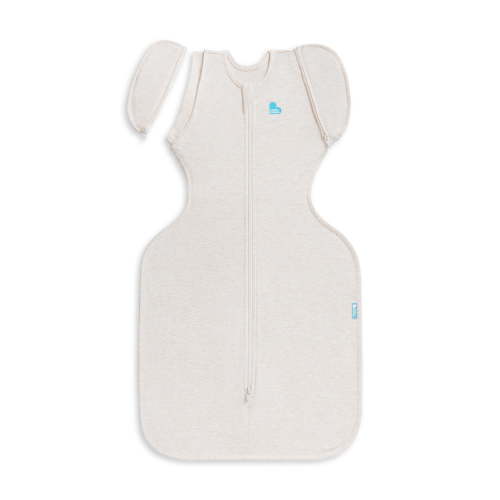 Love To Dream Swaddle Up Transition Bag, 4-way Stretch, Cotton Blend, 1.0 TOG, Straw Heather, Large