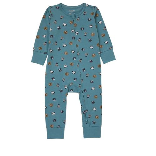 Hanes Pure Comfort Baby Long Sleeve Footless Sleep N' Play, Organic Cotton, Boys & Girls