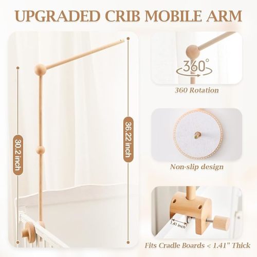 Baby Crib Mobile Arm