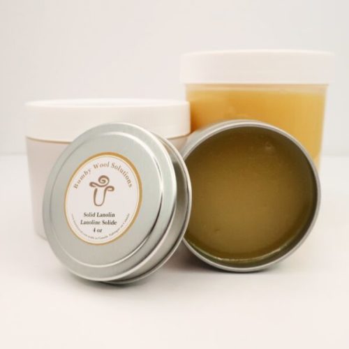 Bumby Wool Super Deodorized Solid Lanolin Jar - Bumby Wool