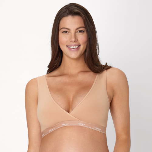 Hanes Women's Maternity Lounge Nursing Bralette, Style MAT003, Sizes up to 2XL